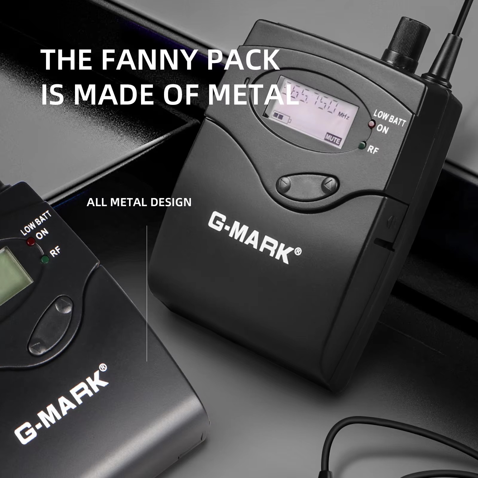 G-MARK G5.1IEM UHF Wireless In - In Ear Monitors For Singers recension och pris