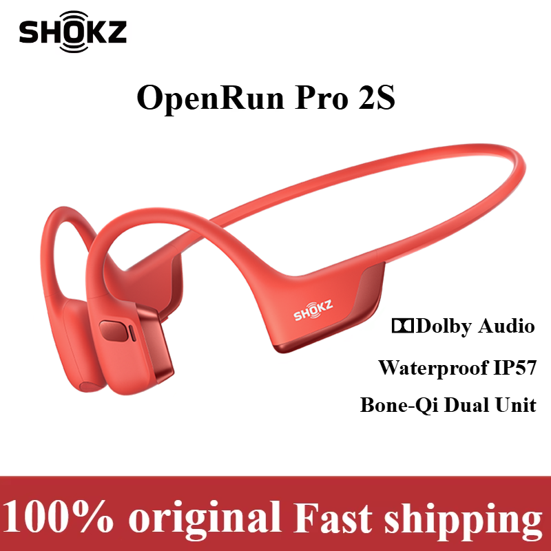 New Shokz OpenRun Pro 2S S822  - Bone Conduction Running Headphones recension och pris