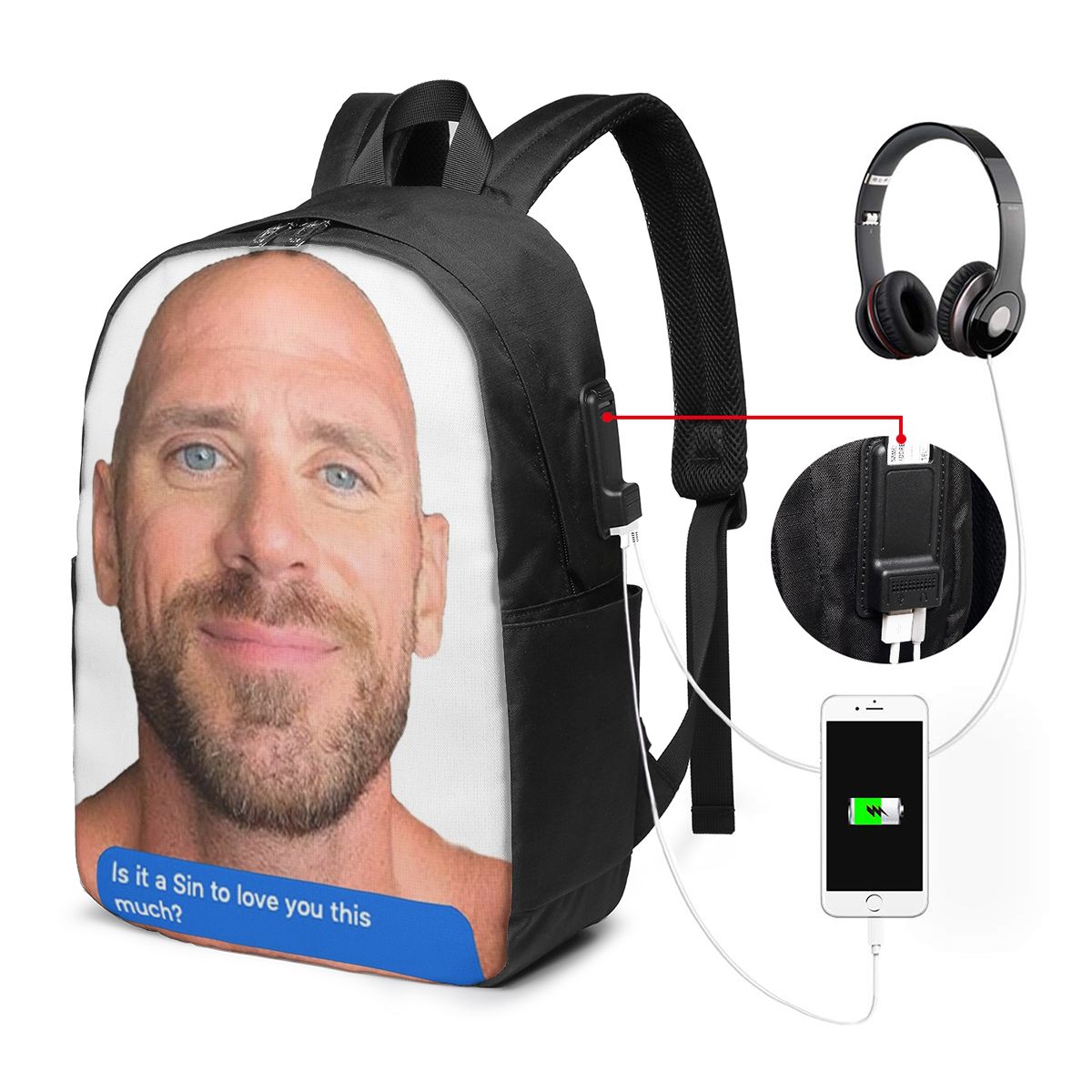 Johnny Sins Flirty Text Bubble - Laptops recension och pris