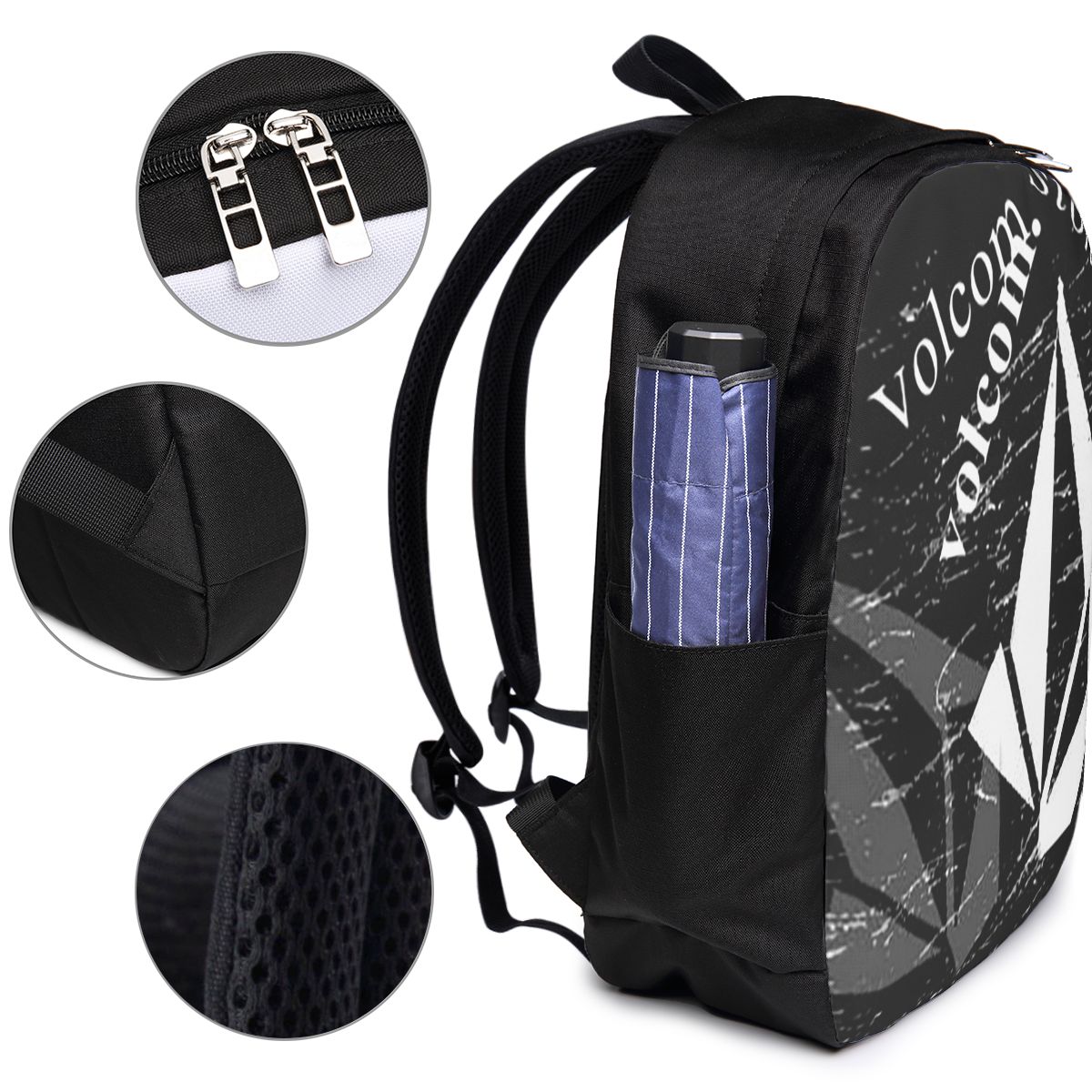 V-Volcom Logo Backpack Travel  - Laptops recension och pris