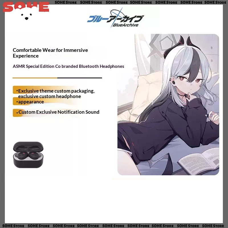 final & Blue Archive ZE300 Spe - Sleep Mask Headphones Bluetooth recension och pris