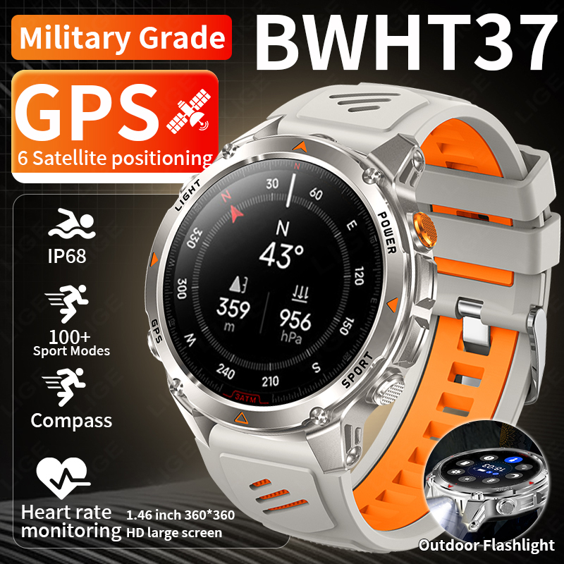 LIGE Rugged GPS Track Smart Wa - Smartwatches recension och pris