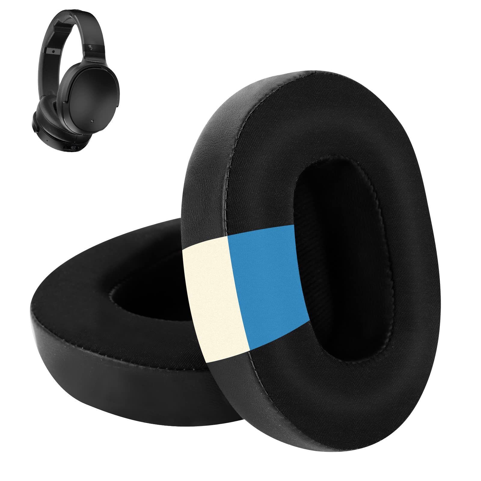 ZUODUO Replacement Ice Gel Ear - Anc Wireless Over Ear Headphones recension och pris