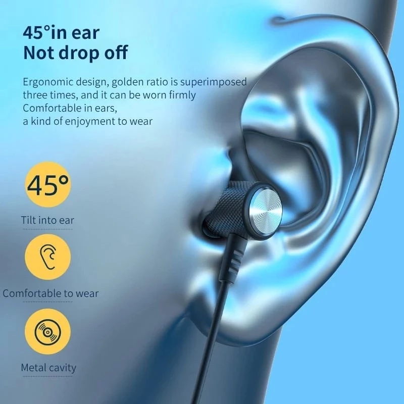 Wireless Headphones Bluetooth  - Magnetic Neckband Sports Earphones recension och pris